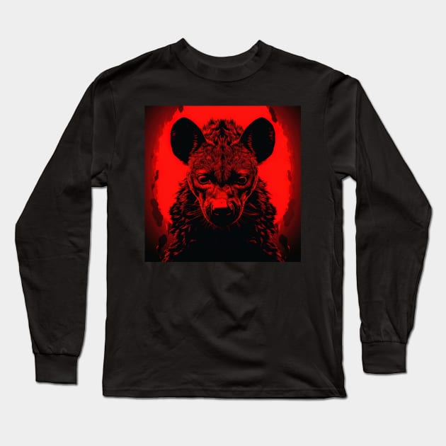Hyena Long Sleeve T-Shirt by ComicsFactory